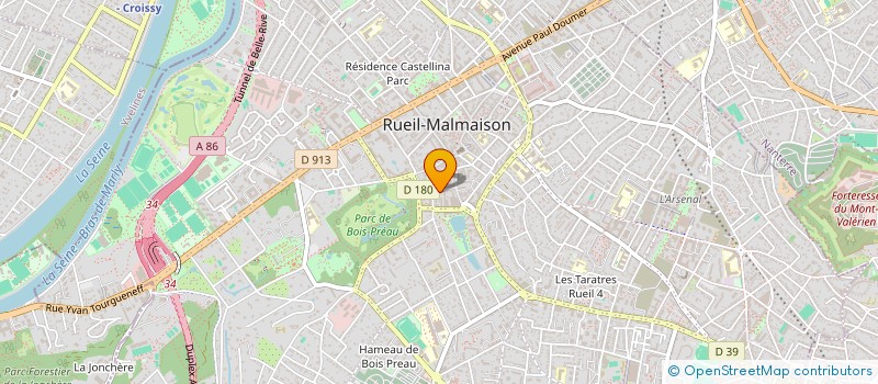 localisation de l'entreprise MADAME BRIGITTE RUIZ à RUEIL-MALMAISON