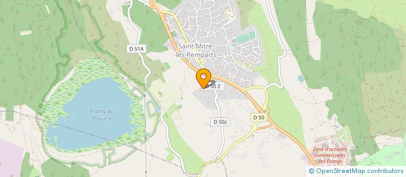 localisation de l'entreprise MADAME BRIGITTE RUSSO  SAINT-MITRE-LES-REMPARTS