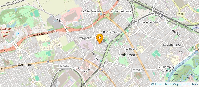 localisation de l'entreprise MADAME BRIGITTE RYCKEWAERT à LAMBERSART