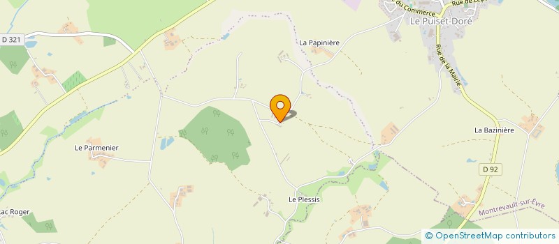 localisation de l'entreprise MADAME BRIGITTE SALE  MAUGES-SUR-LOIRE