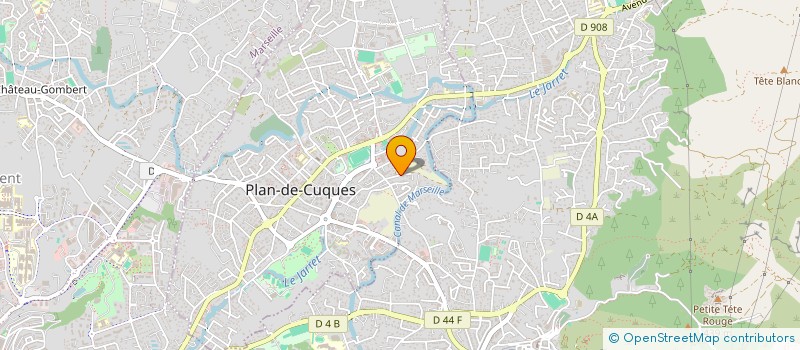 localisation de l'entreprise MADAME BRIGITTE SALGI à PLAN-DE-CUQUES