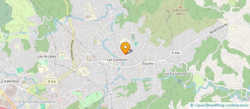 localisation de l'entreprise MADAME BRIGITTE SANTELLI à MARSEILLE 11EME