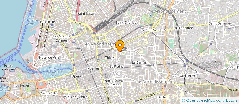 localisation de l'entreprise MADAME BRIGITTE SAVARD à MARSEILLE