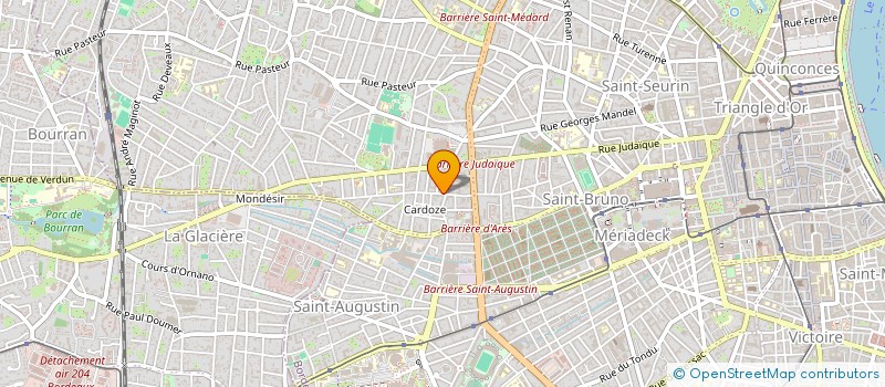 localisation de l'entreprise MADAME BRIGITTE SCACCHI  BORDEAUX