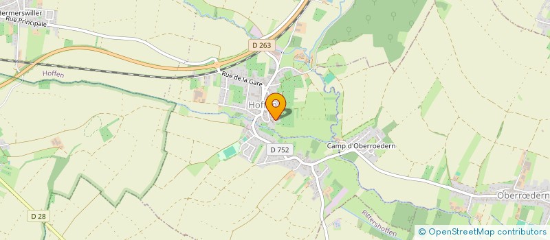 localisation de l'entreprise MADAME BRIGITTE SCHAUER  HOFFEN