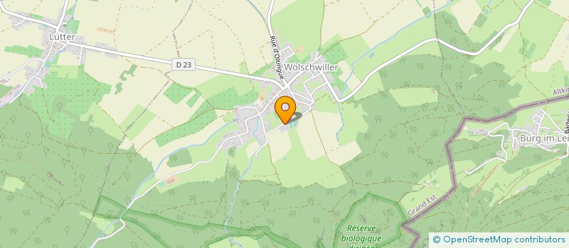 localisation de l'entreprise MADAME BRIGITTE SCHEFSKI  WOLSCHWILLER