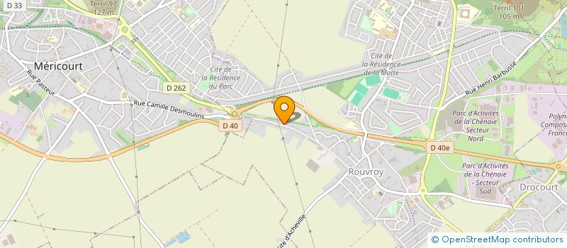 localisation de l'entreprise MADAME BRIGITTE SCHIAVONE  ROUVROY