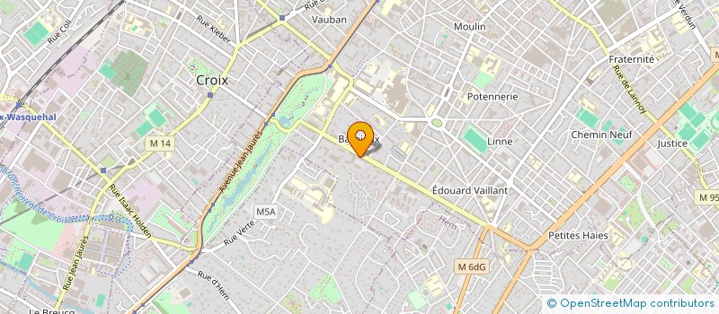 localisation de l'entreprise MADAME BRIGITTE SCHOONBERG  LILLE