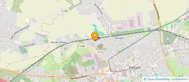 localisation de l'entreprise MADAME BRIGITTE SCHOUTEN  DENAIN