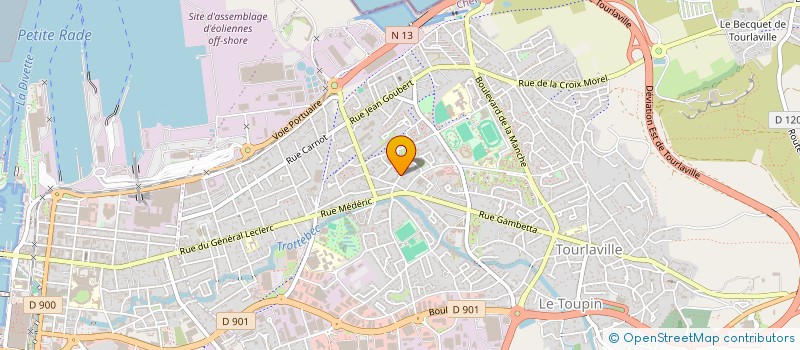 localisation de l'entreprise MADAME BRIGITTE SEBBANE à CHERBOURG-EN-COTENTIN