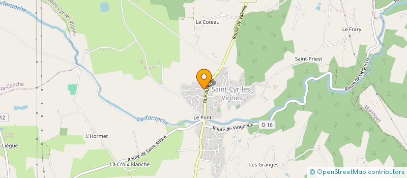 localisation de l'entreprise MADAME BRIGITTE SELIC à SAINT-CYR-LES-VIGNES