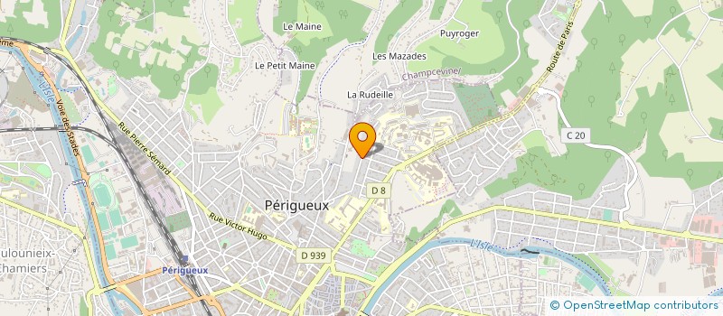 localisation de l'entreprise MADAME BRIGITTE SENECHAUD à PERIGUEUX