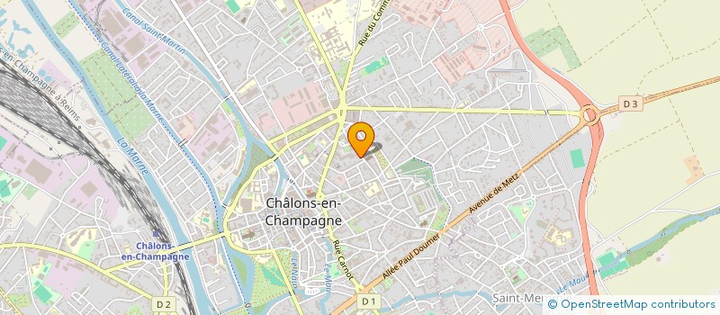localisation de l'entreprise MADAME BRIGITTE SEROUART à CHALONS-EN-CHAMPAGNE