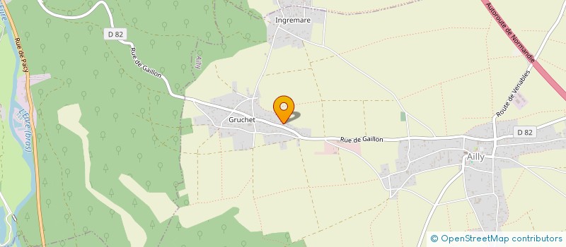 localisation de l'entreprise MADAME BRIGITTE SOUDAY  AILLY