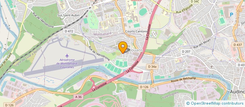 localisation de l'entreprise MADAME BRIGITTE SPIESS  ARBOUANS