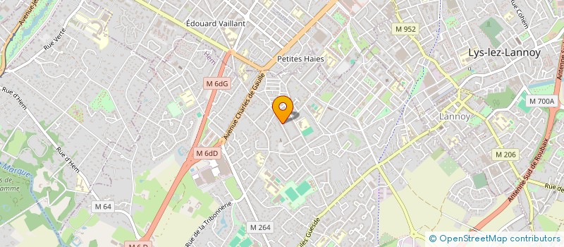 localisation de l'entreprise MADAME BRIGITTE SUPERNANT  HEM