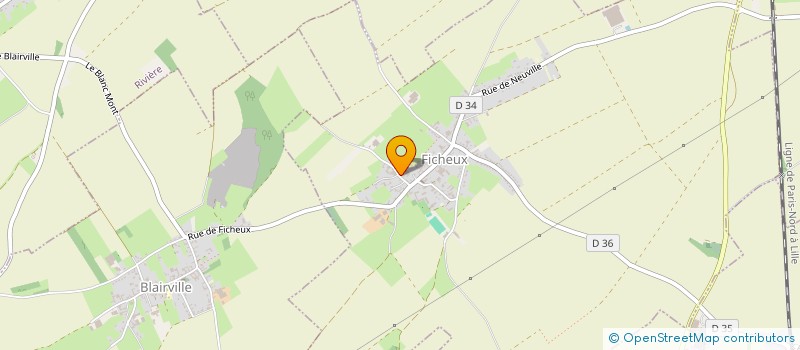 localisation de l'entreprise MADAME BRIGITTE TABARY  FICHEUX