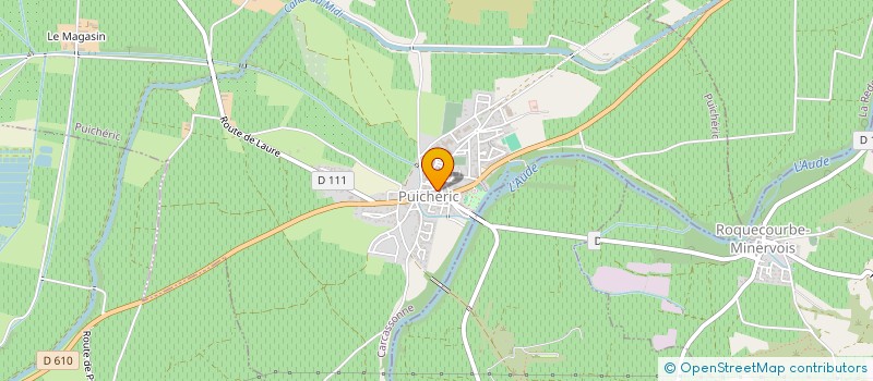 localisation de l'entreprise MADAME BRIGITTE TANNEAU  PUICHERIC