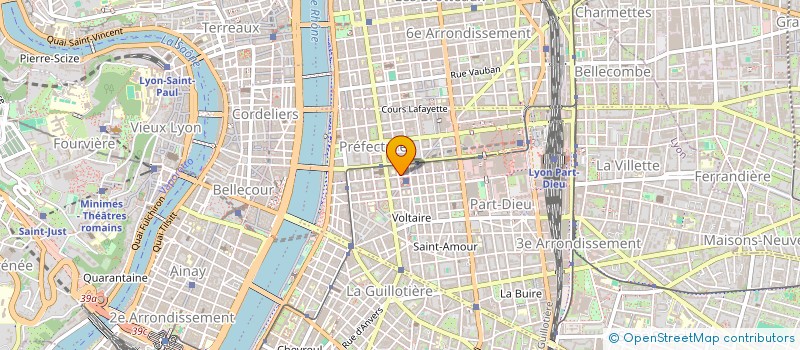 localisation de l'entreprise MADAME BRIGITTE THALLER  LYON