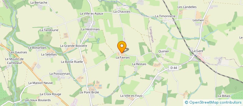 localisation de l'entreprise MADAME BRIGITTE THEAULT  CORSEUL