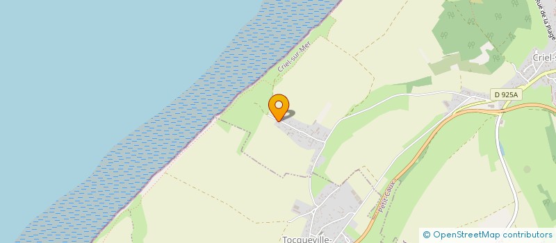 localisation de l'entreprise MADAME BRIGITTE THERY  CRIEL-SUR-MER