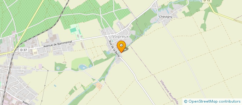 localisation de l'entreprise MADAME BRIGITTE THILL  BLANCS-COTEAUX