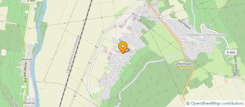 localisation de l'entreprise MADAME BRIGITTE THIRION  NOGENTEL