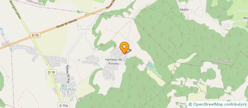 localisation de l'entreprise MADAME BRIGITTE THUILLIER à CHOZEAU