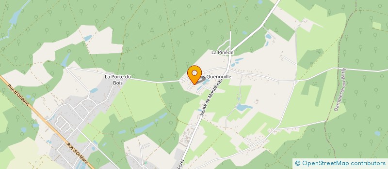 localisation de l'entreprise MADAME BRIGITTE THUILLIER à OUZOUER-SUR-LOIRE
