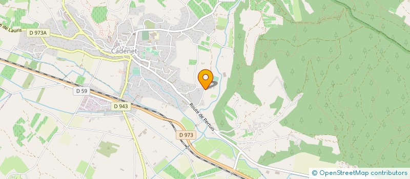 localisation de l'entreprise MADAME BRIGITTE TOURNIER  CADENET