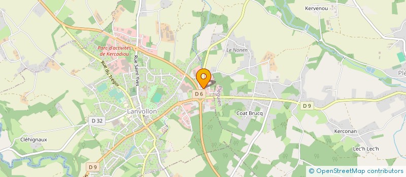 localisation de l'entreprise MADAME BRIGITTE TREMEL à POMMERIT-LE-VICOMTE