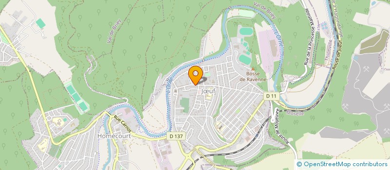 localisation de l'entreprise MADAME BRIGITTE TRESONTANI  JUF