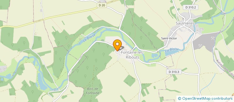 localisation de l'entreprise MADAME BRIGITTE TRUTTMANN à FONTAINE-LES-RIBOUTS