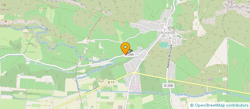 localisation de l'entreprise MADAME BRIGITTE URENA  AUREILLE