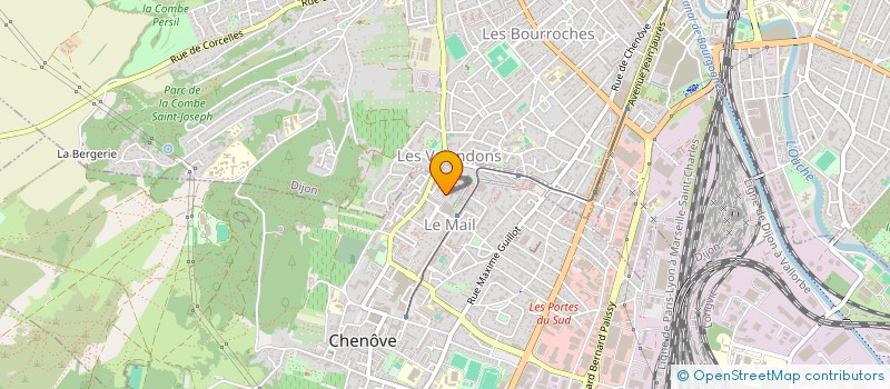 localisation de l'entreprise MADAME BRIGITTE USCLADE  CHENOVE