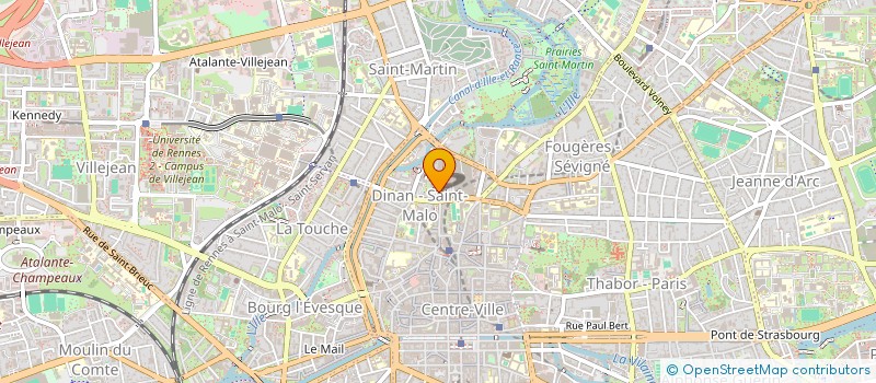 localisation de l'entreprise MADAME BRIGITTE VALET  RENNES