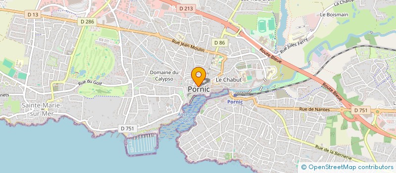 localisation de l'entreprise MADAME BRIGITTE VAUDOUR à PORNIC