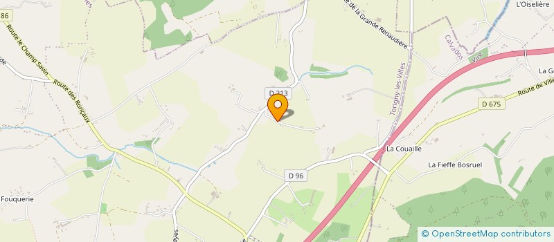 localisation de l'entreprise MADAME BRIGITTE VICTOR EUGENE  TORIGNY-LES-VILLES