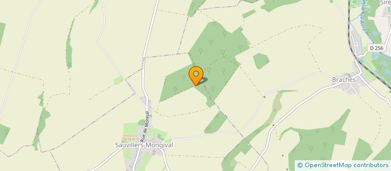 localisation de l'entreprise MADAME BRIGITTE VIGNERON  MOREUIL