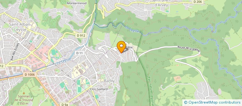 localisation de l'entreprise MADAME BRIGITTE VILLEMINEY  BARBY