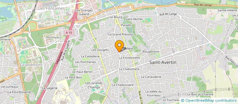 localisation de l'entreprise MADAME BRIGITTE WACKENHUT  SAINT-AVERTIN