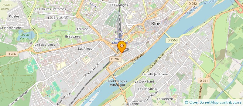 localisation de l'entreprise MADAME BRIGITTE WATTELLIN  BLOIS