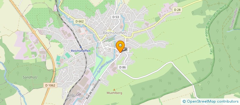 localisation de l'entreprise MADAME BRIGITTE WIETZORREK  REICHSHOFFEN