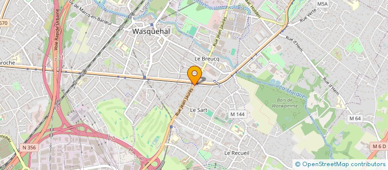 localisation de l'entreprise MADAME BRIGITTE WILLEMS  VILLENEUVE-D'ASCQ