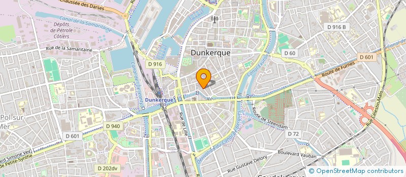 localisation de l'entreprise MADAME BRIGITTE WIMILLE à DUNKERQUE