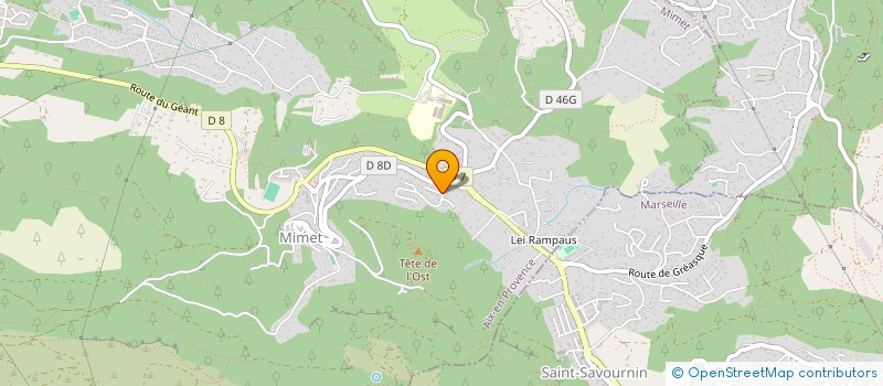 localisation de l'entreprise MADAME BRIGITTE ZEGHBIB  MIMET