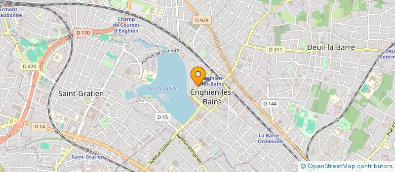 localisation de l'entreprise MADAME BRIGITTE ZEITOUN à ENGHIEN-LES-BAINS