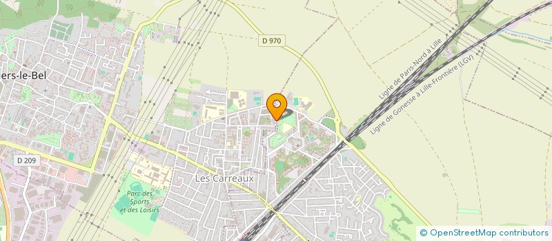 localisation de l'entreprise MADAME BRIGITTE ZENO à GONESSE