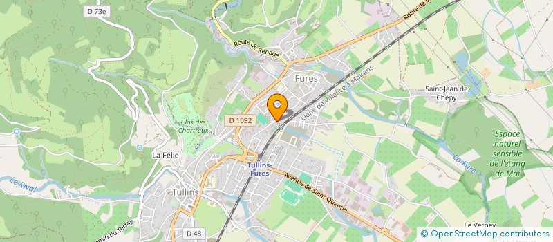 localisation de l'entreprise MADAME BRIGITTE ZOTOSKI à TULLINS