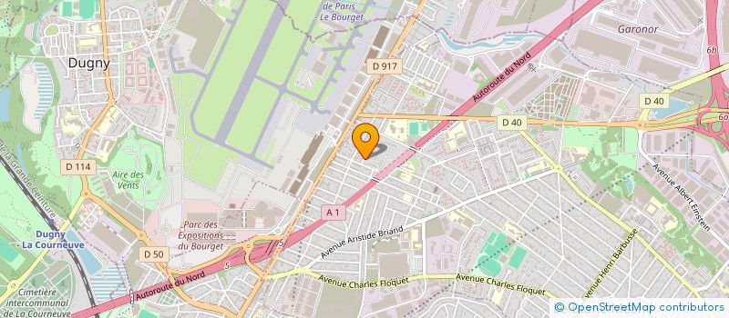 localisation de l'entreprise MADAME BRINSIKA RAVEENDRANATHAN à LE BLANC-MESNIL